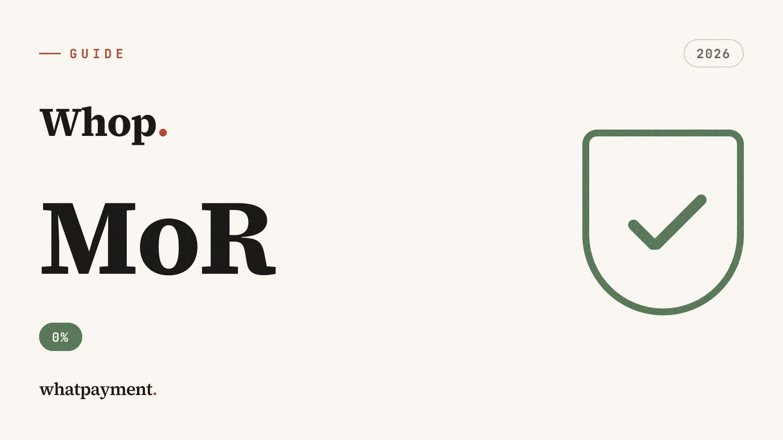 O Whop é Merchant of Record? MoR, impostos e estornos